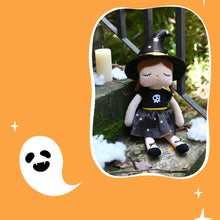 Load image into Gallery viewer, Metoo Halloween Decoration Angela Doll Cute Pumpkin Witch Girl Toys Adorable Doll Stuffed Toys For Kids Children Halloween Gifts