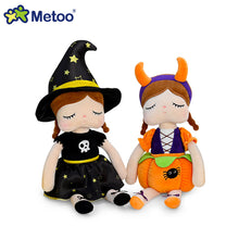 Load image into Gallery viewer, Metoo Halloween Decoration Angela Doll Cute Pumpkin Witch Girl Toys Adorable Doll Stuffed Toys For Kids Children Halloween Gifts