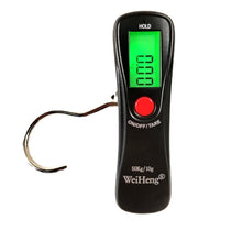 Load image into Gallery viewer, 50Kg 10g Portable Digital Travel Scale Luggage Scale Hanging Digital Scale with Backlight Electronic Fishing Weights Pocket Scale