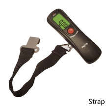 Load image into Gallery viewer, 50Kg 10g Portable Digital Travel Scale Luggage Scale Hanging Digital Scale with Backlight Electronic Fishing Weights Pocket Scale