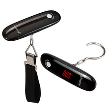 Load image into Gallery viewer, 50Kg 10g Portable Digital Travel Scale Luggage Scale Hanging Digital Scale with Backlight Electronic Fishing Weights Pocket Scale