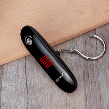 Load image into Gallery viewer, 50Kg 10g Portable Digital Travel Scale Luggage Scale Hanging Digital Scale with Backlight Electronic Fishing Weights Pocket Scale