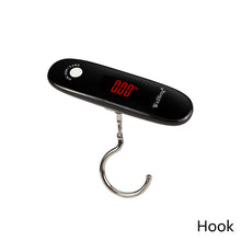 Load image into Gallery viewer, 50Kg 10g Portable Digital Travel Scale Luggage Scale Hanging Digital Scale with Backlight Electronic Fishing Weights Pocket Scale