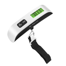 Load image into Gallery viewer, 50kg Digital Luggage Scale Travel Portable Suitcase Hanging Scales Digital Scale with Backlight Electronic Fishing Weights Pocket Scale