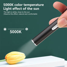 Load image into Gallery viewer, USB Rechargeable Medical Handy Pen Light Mini Nursing Flashlight LED Torch Lamp With Stainless Steel Clip Pocket Led Flashlight
