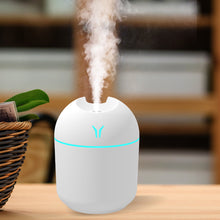 Load image into Gallery viewer, Portable 250ml USB Chargeable Air Humidifier Mute Aromatherapy Aroma Oil Diffuser with Night Light Cool Mist Sprayer Plants Purifier for Bedroom Home Car