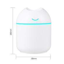 Load image into Gallery viewer, Portable 250ml USB Chargeable Air Humidifier Mute Aromatherapy Aroma Oil Diffuser with Night Light Cool Mist Sprayer Plants Purifier for Bedroom Home Car