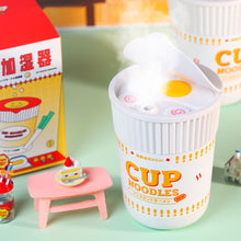 Load image into Gallery viewer, 300ml USB Chargeable Cup Noodle Air Humidifier Cute Ultrasonic Aroma Oil Diffuser Cool Mist Sprayer Aromatherapy Humidificador for Bedroom Home Car