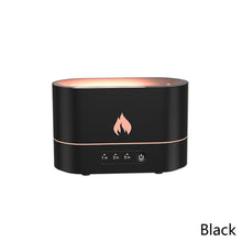 Load image into Gallery viewer, Aroma Diffuser Air Humidifier with Flame Lamp USB Chargeable Essential Oil Diffusers LED Free Filter Cool Mist Maker Ultrasonic Fragrance Aromatherapy Humidifiers For Home