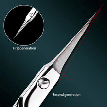 Load image into Gallery viewer, Dead Skin Cuticle Scissors Nail Manicure Scissors Cuticle Clippers Trimmer Dead Skin Remover Stainless Steel Cutters Tools