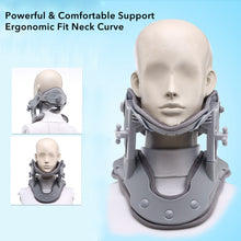 Load image into Gallery viewer, Cervical Tractor Home Adjustable Hot Compress Stretching Neck Brace Cervical Vertebra Support Neck Retractor Cervical Stretcher