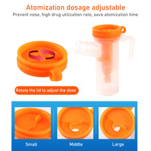 Load image into Gallery viewer, Disposable Infant and Child Atomizing Mask Adjustable Adult Mouthpiece Atomizing Inhalation Tube Health Care Accessories