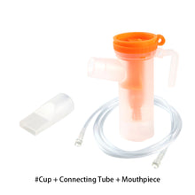 Load image into Gallery viewer, Disposable Infant and Child Atomizing Mask Adjustable Adult Mouthpiece Atomizing Inhalation Tube Health Care Accessories