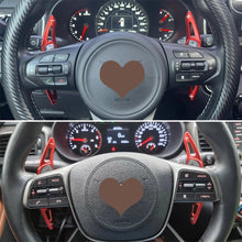 Load image into Gallery viewer, 2Pcs Shift Paddles Car Steering Wheel Extension Shifter Sticker For Kia K5 K3 2020 - 2022