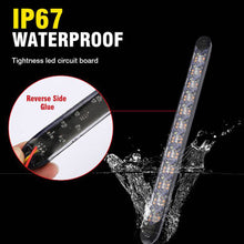 Load image into Gallery viewer, 2Pcs 32cm 12LED Car Daytime Front Running Light DRL Dynamic Turn Signal Bumper Waterproof Driving Lamp Daylights