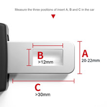 Load image into Gallery viewer, Car Seat Belt Buckle Clip Extender Car Safety Accessories Belts Extender Safety Belt Buckles
