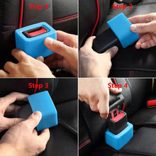 Load image into Gallery viewer, Universal Car Seat Belt Buckle Holder Auto Safety Belt Buckle Holder Silicon Buckle Protective Cover