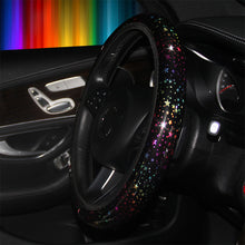 Load image into Gallery viewer, Universal 37-38cm Car Steering Wheel Cover Steering Wheel Protector Case Colorful Stars for Women Girls Auto Styling Accessories
