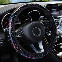 Load image into Gallery viewer, Universal 37-38cm Car Steering Wheel Cover Steering Wheel Protector Case Colorful Stars for Women Girls Auto Styling Accessories