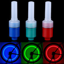 Load image into Gallery viewer, Bicycle Motorcycle LED Light Neon Bike Spoke Light Waterproof Car Wheel Spoke Light Tire Valve Dust Cap Lamp Cycling Accessories