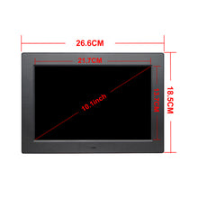 Load image into Gallery viewer, 10.1 Inch Digital Photo Frame DPF-1012 HD Photo Video Playback Advertising Machine LED Electronic Gift Album