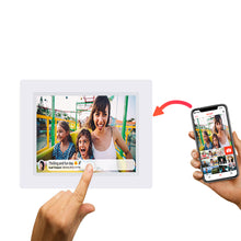 Load image into Gallery viewer, 8.7 Inch Cloud Photo Frame DPF-8007W Wifi Smart Cloud Electronic Album Ips Touch Screen Digital Photo Frame