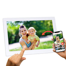 Load image into Gallery viewer, 10.1 Inch Cloud Photo Frame Face Shell Wifi Smart Cloud Electronic Album Ips Touch Screen Digital Photo Frame