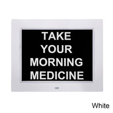 Load image into Gallery viewer, 10 Inch Digital Electronic Clock DDC-1010 Photo Frame Intelligent Electronic Alarm Clock Calendar Elderly Medicine Reminder Automatically Adjust Brightness