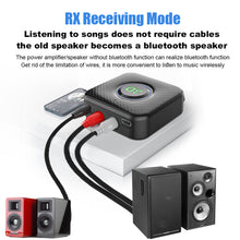 Load image into Gallery viewer, 2-in-1 Bluetooth Adapter Transmitter Receiver Bluetooth AUX 3D Stereo Wireless 3.5mm Adapter Dongle for TV PC Car Audio Speaker