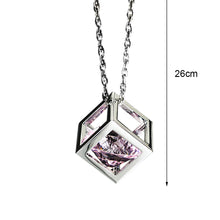 Load image into Gallery viewer, Car Rear View Mirror Decoration Pendant Crystals Cube Car Charms Automobile Ornaments Hanging Interior Suspension