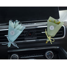 Load image into Gallery viewer, Car Perfume Air Vent Clip Mini Dried Flowers Bouquet Bouquet Eternal Flower Car Accessories Interior Ornament
