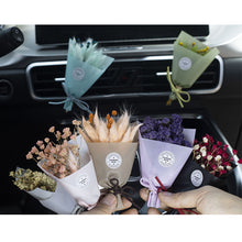 Load image into Gallery viewer, Car Perfume Air Vent Clip Mini Dried Flowers Bouquet Bouquet Eternal Flower Car Accessories Interior Ornament