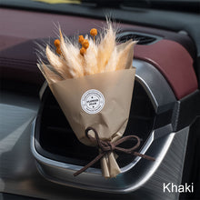 Load image into Gallery viewer, Car Perfume Air Vent Clip Mini Dried Flowers Bouquet Bouquet Eternal Flower Car Accessories Interior Ornament