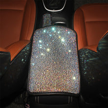 Load image into Gallery viewer, Car Armrest Cover Rhinestone Bling Auto Center Console Protective Cushion Pad For Car Interior Accessories Women Girl