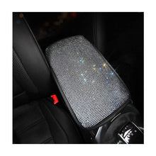 Load image into Gallery viewer, Car Armrest Cover Rhinestone Bling Auto Center Console Protective Cushion Pad For Car Interior Accessories Women Girl