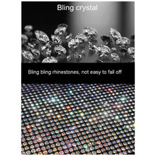 Load image into Gallery viewer, Car Armrest Cover Rhinestone Bling Auto Center Console Protective Cushion Pad For Car Interior Accessories Women Girl