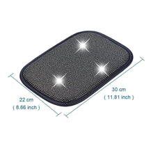 Load image into Gallery viewer, Car Armrest Cover Rhinestone Bling Auto Center Console Protective Cushion Pad For Car Interior Accessories Women Girl