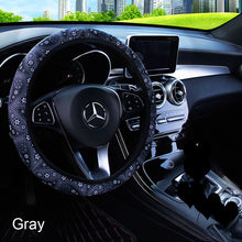 Load image into Gallery viewer, 37-38cm Floral Print Bohemia Style Car-styling Steering Wheel Cover Car Interior Accessories