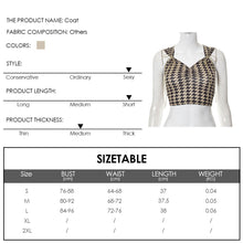 Load image into Gallery viewer, Sleeveless Plaid Print Tie Crop Sexy Top Tank Top Lace Up Navel Casual Top Vest