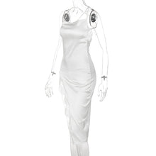 Load image into Gallery viewer, Sexy Off Shoulder Open Back Women Summer Fashion Slim Lace-trim Wrap Skirt Slip Dress