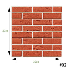 Load image into Gallery viewer, 3D PVC Sticker Covers Self Adhesive Tile Wall Sticker Home Decor For Kitchen Cupboard Bathroom Wallpaper Waterproof Wallpaper