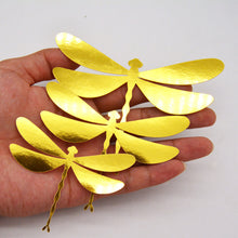 Load image into Gallery viewer, 12Pcs 3D Hollow Dragonfly Wall Sticker For Home Decoration DIY Wall Stickers For Kids Rooms Party Wedding Decor