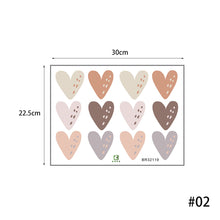 Load image into Gallery viewer, Boho Hearts Creative Wall Sticker For Children Baby Girls Boys Room Nursery Wall Art Decals Vinyl Mural Kids Bedroom Home Decor