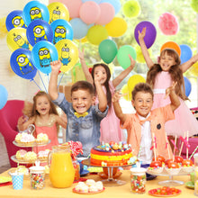 Load image into Gallery viewer, 12inch Cartoon Minions Latex Balloons Party Needs Decor Happy Birthday Party Supplies Baby Shower Decoration