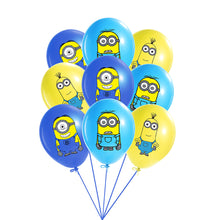 Load image into Gallery viewer, 12inch Cartoon Minions Latex Balloons Party Needs Decor Happy Birthday Party Supplies Baby Shower Decoration