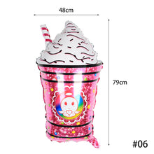 Load image into Gallery viewer, 1Pc Pink Candy Helium Balloon Wedding Decorations Lollipop Ball Mariage Happy Birthday Party Baby Shower Toys Christmas Supplies