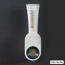 Load image into Gallery viewer, Automatic Toothpaste Dispenser Dust-Proof Toothpaste Holder Wall Mount without Punching Waterproof Toothpaste Squeezer Bathroom Accessories Set