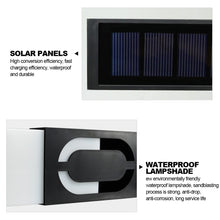 Load image into Gallery viewer, Solar Powered LED Light 0-9 House Door Number Outdoor Address Sign Plate Street Doorplate Wall Lamp Digital Flat Number