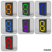 Load image into Gallery viewer, Solar Powered LED Light House Door Number Outdoor Address Sign Plate Street Doorplate Wall Lamp Digital Flat Number