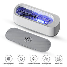 Load image into Gallery viewer, Ultrasonic Cleaning Machine Multifunctional Wash Cleaner High Frequency Vibration Jewelry Glasses Small Ring Dentures Cleaner